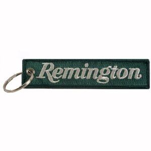 Remington Green Key Chain Fob Embroidered - NEW Fast Ship